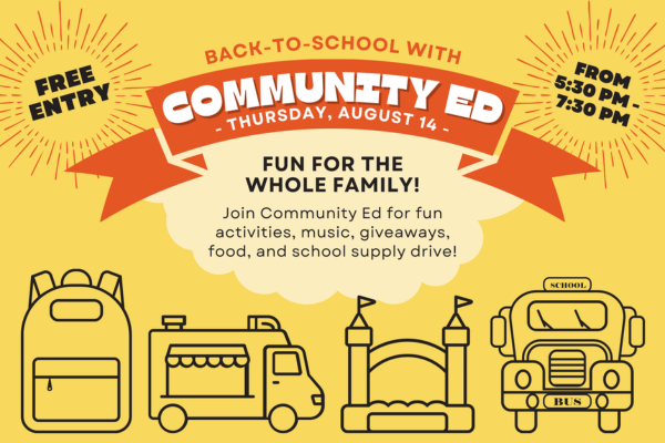 Farmington Community Education Back-to-School Event