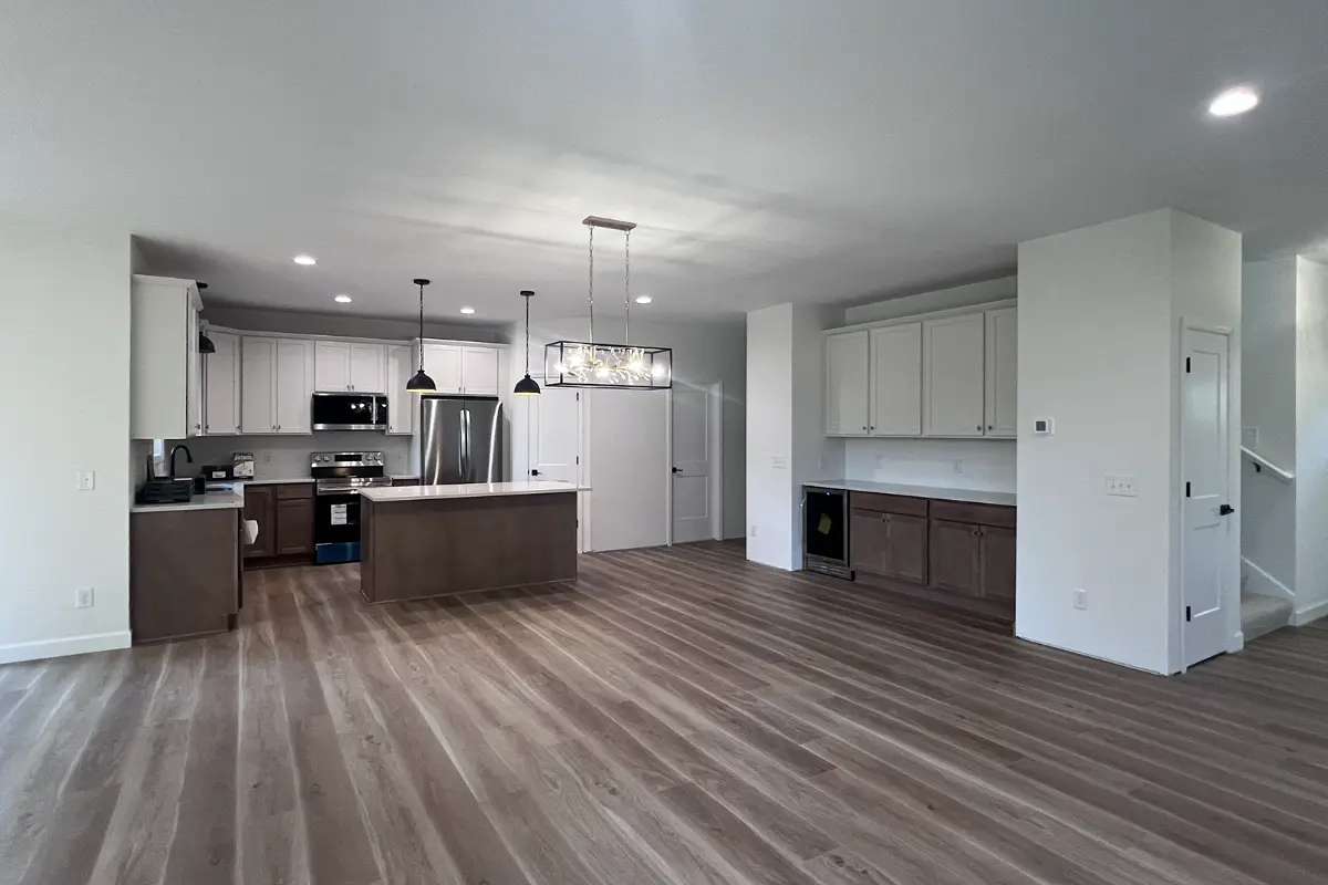 The Northstar 3 Beautiful kitchen and dining area with plenty of cabinets, island and beverage frig