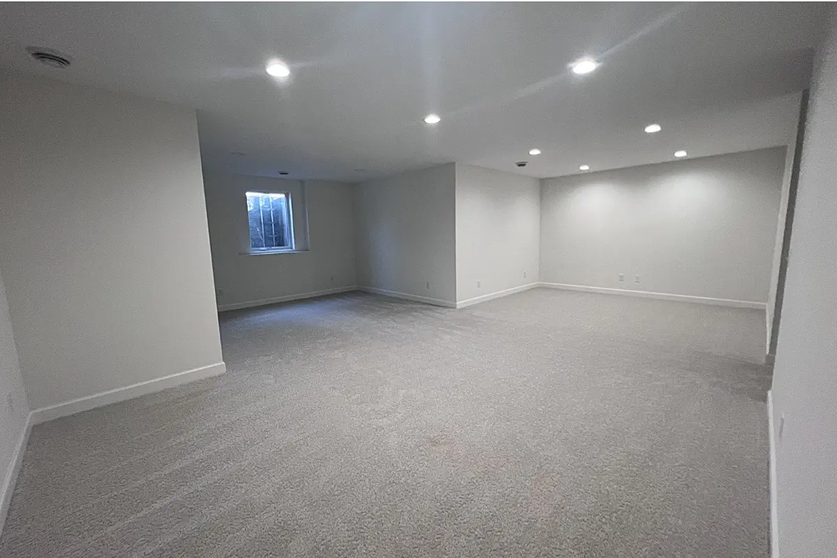 The Northstar 19 Lower level has large egress windows to provide lots of natural light